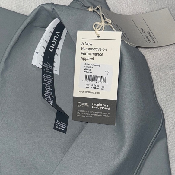 Vuori Chilled Out Legging *NWT S/Chalk Blue - Picture 6 of 6